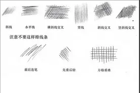 素描排线怎么练习？正确练习素描排线的方法是什么图片