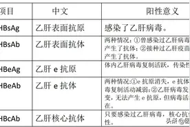 乙肝的化验单怎么看？手把手的教给你，不用再求别人！图片
