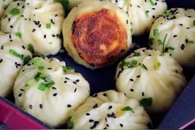 早餐做生煎包，牢记3点小技巧，色泽金黄松软香脆，做法详细分享图片