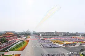 天安门广场上，北建大人唱响最美赞歌图片