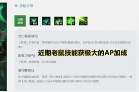 新版本丛刃AP流老鼠，叠满被动一E千伤，你管这玩意叫下水道？图片