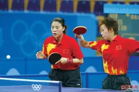 王楠奥运会女双第二金，悉尼与李菊，雅典与张怡宁图片