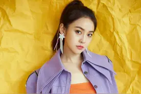 张佳宁大变样，甜美系女孩玩起冷艳酷girl风，着实令人惊艳图片