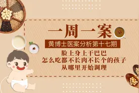 脸上身上干巴巴的，怎么吃都不长肉不长个的孩子__从哪里开始调理图片