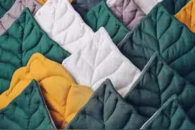 自从用了一块布做叶子，家里的被子，地垫再也没花过钱！图片