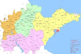 山东省行政区划介绍图片