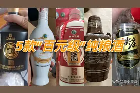 推荐5款“百元价位”的纯粮酒，都是爆款口粮酒，酒鬼们的最爱图片
