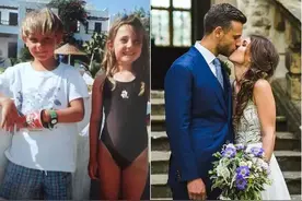情侣结婚时，意外发现6岁时早已“相爱”，这缘分也没谁了图片