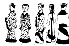 「汉服篇四」春秋战国时期的传统服饰艺术图片