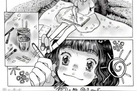 樱花树下（漫画）图片