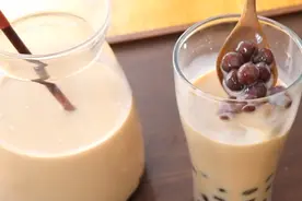 自制珍珠奶茶：原来这么简单，丝滑Q弹，和买的一样好喝！快收藏图片