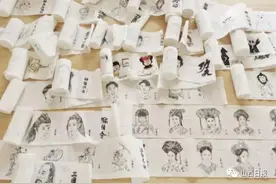 卫生纸上作画30多卷！这个山西姑娘不简单图片