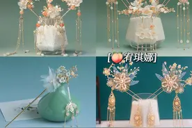 珍藏绝美古风发簪，高颜值、国风少女图片