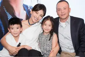 刘涛一家近照曝光，儿子长得跟刘涛一模一样，女儿比妈妈还漂亮图片
