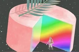 月之暗面：太空中浮动的幻想图片
