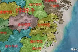 台州行政区划当代史，临海为传统中心，宁海县遗憾分离图片