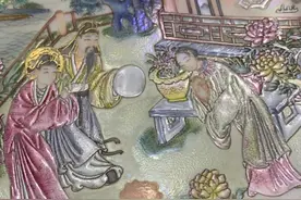 清代瓷画人物特点粗析图片