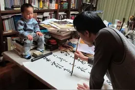 崔寒柏：书法别老临帖，想咋写就咋写！网友：难怪能获兰亭奖金奖图片