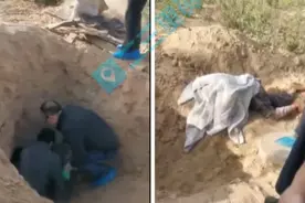 还是人吗？男子竟然将79岁瘫痪老母亲扔废弃墓坑活埋！视频曝光图片