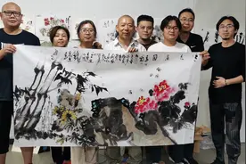 中国青年美术家协会沂蒙山大洼写生采风活动圆满收官图片