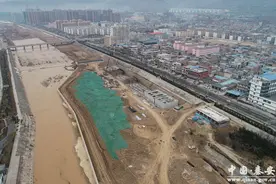 【一线看项目】葫芦河秦安段水质保障及生态修复工程有序推进图片