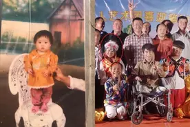 袖珍女与1.8米男友网恋奔现结婚，老公：身高无所谓，长得美就行图片