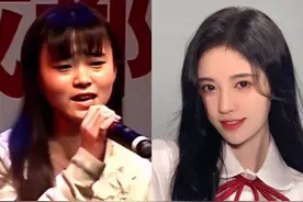 鞠婧祎整容前照片曝出，鼻子透光身高造假，亲妈的照片都P了图片
