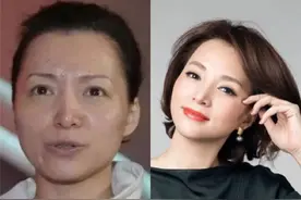 美女得看素颜！20位女星妆前妆后大对比，谁驾驭住了卸妆的考验？图片