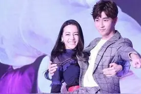 "赵粤掰王"上热搜，怪力少女迪丽热巴，这些女明星的力气也很大图片