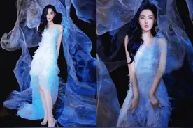 张天爱人鱼造型太过惊艳！身材凹凸有致，气场十足尽显女人味图片