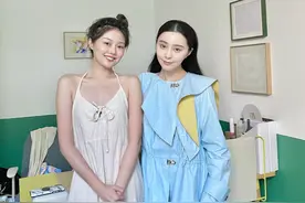 范爷气质被碾压？女网红晒合影只p自己，惹粉丝不满：不太好吧？图片
