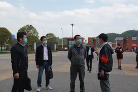 贵州省教育厅领导到六盘水市第五中学检查图片