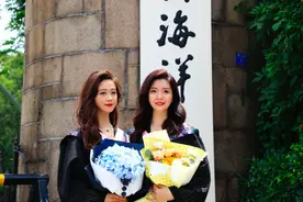 为美好的毕业季画上圆满的句号，海大女生拍出美丽毕业照图片