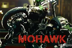 变形金刚动漫人物：狂派霸天虎群体中的摩托朋克-莫霍克Mohawk图片