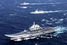 中美海军实力持平？美前情报官撰文：美国没能力也没本事“保台”图片