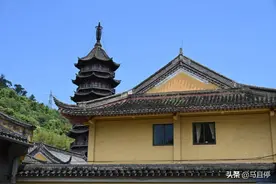 中国少有的阿育王寺，藏在浙江宁波，还发现了乾隆皇帝的御笔图片