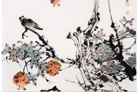 崔树轩的写意花鸟画艺术——崔树轩新作展示图片