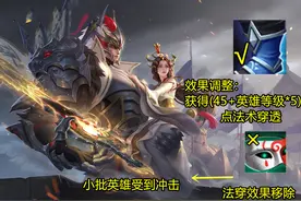 巫术法杖属性大削弱，面具移除法穿效果，司马懿成了版本受害者图片