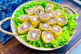 不用肠衣也能做的火腿肠，这配方要收藏，20分钟就出锅，太香了图片
