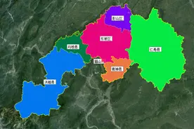 眉山市2区4县地理位置、城区建成面积排名，知道仁寿县排第几吗图片