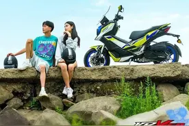 力帆推出KPV150青春版，改进油箱盖开启方式，售价15380元图片