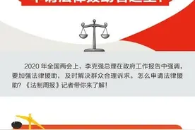 一图读懂 | 法律援助为困难群众“撑腰”湖南法律援助申请流程看这里图片