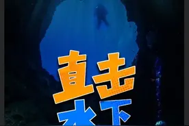 水下直播｜潜入地下70多米！潜水员身入“狼口”探险图片