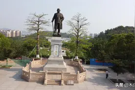 河源客家文化公园，在高处拍照看看图片