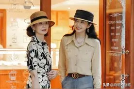 被“三木母女”的早秋穿搭惊艳了，时尚有气质，每套都透露出优雅图片