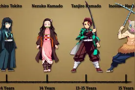 鬼灭之刃年龄公示：炭治郎香奈乎姐弟恋，甘露寺成年超长发育图片