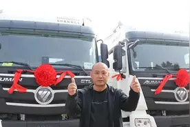 进口车队换口味了？选了欧曼自动挡国产重卡，能经受住考验吗？图片