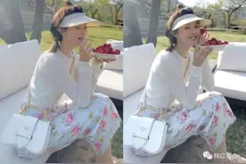 晚晚被嘲是“拎三个半包”的最穷贵妇，好身材也是假的？图片