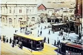 辽宁大连：1925年的大连港口和街市景观图片