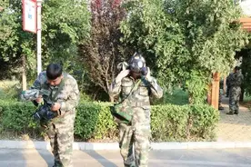 河南省安阳市北关区人武部严密组织民兵应急连轮训备勤图片